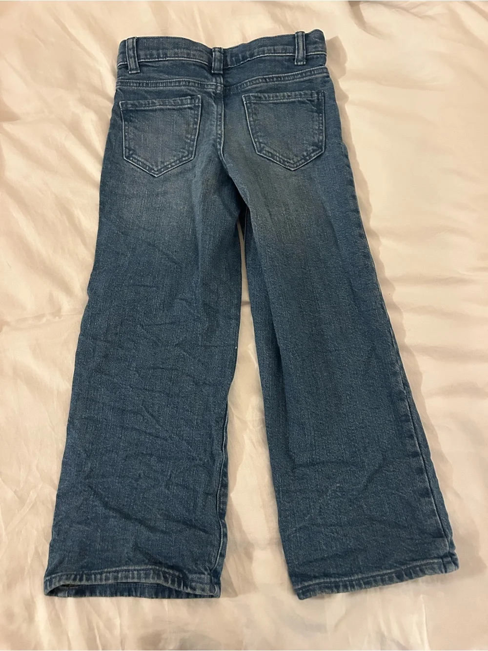 Gymboree Dark Blue Wide-Leg Girls Jeans